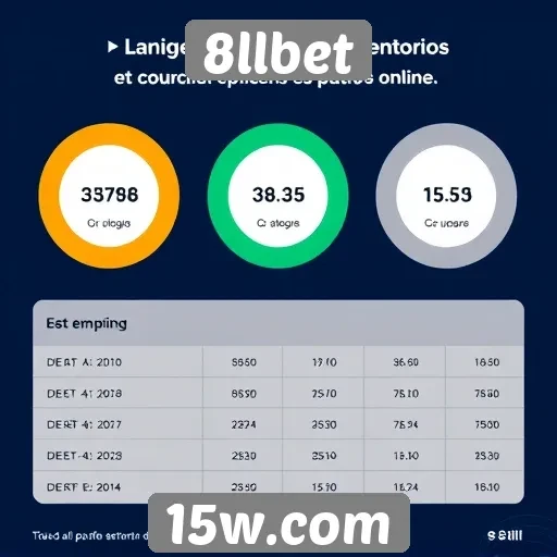 Estatísticas de usuários ativos no 8llbet