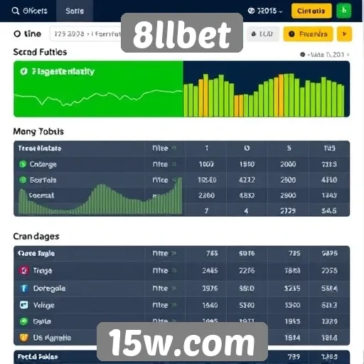 Métricas de desempenho do site 8llbet